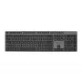 Teclado sem fios SBOX WK-131 US, design compacto em metal, layout US