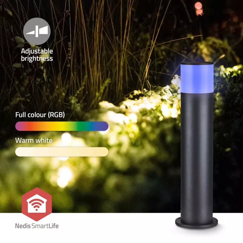 Nedis ZBLOP10RGBW iluminação exterior candeeiro de pé LED 14 W F