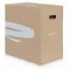 Cabo de rede Ubiquiti UACC-Cable-C6A-CMP U/UTP Cat6a 305 m branco