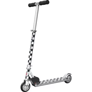 Trotinete Razor Model A — trotinete leve dobrável para adulto/adolescente, alumínio, guiador ajustável, carga máx. 65 kg