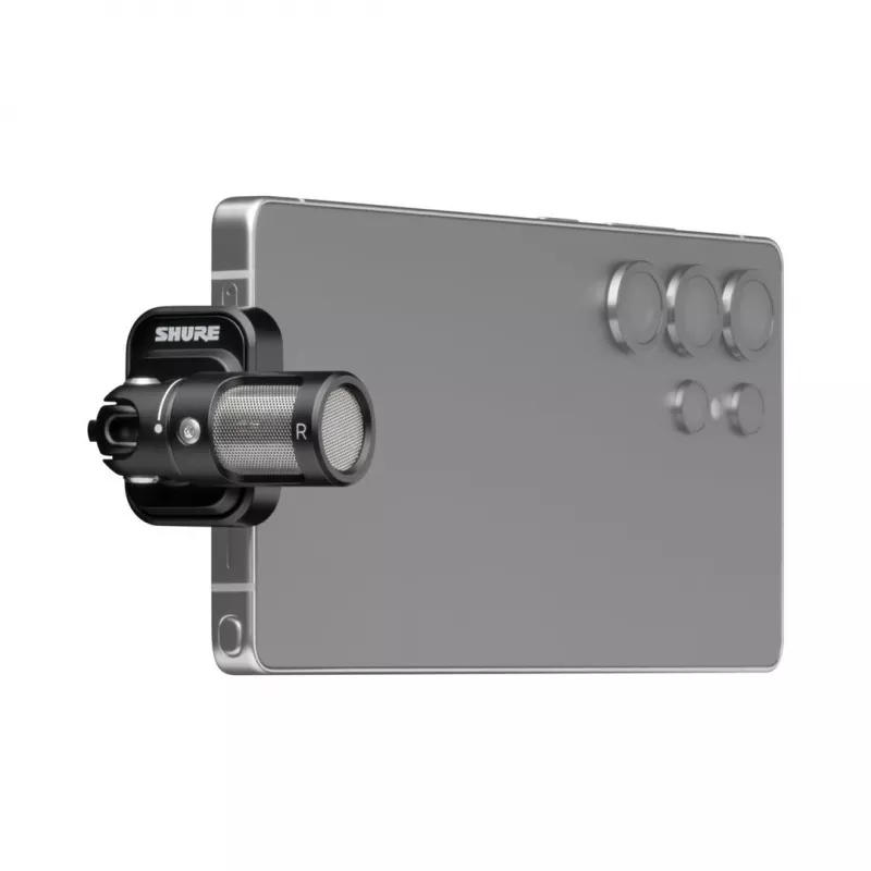 Shure MV88-USBC - Microfone estéreo com ligação USB-C