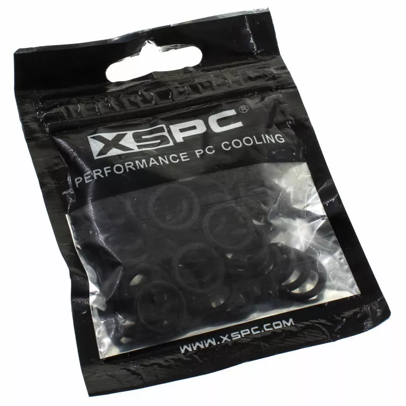 O-rings de vedação G1/4 polegadas 50 unidades, XSPC — preto