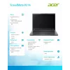 Portátil Acer TravelMate P2 TMP214-75-G3-TCO 14 inch WUXGA IPS, Intel Core Ultra 5 125H, 16GB RAM, 512GB SSD, leitor de impressões digitais, SmartCard, Windows 11 Pro, 3 anos assistência no local NBD
