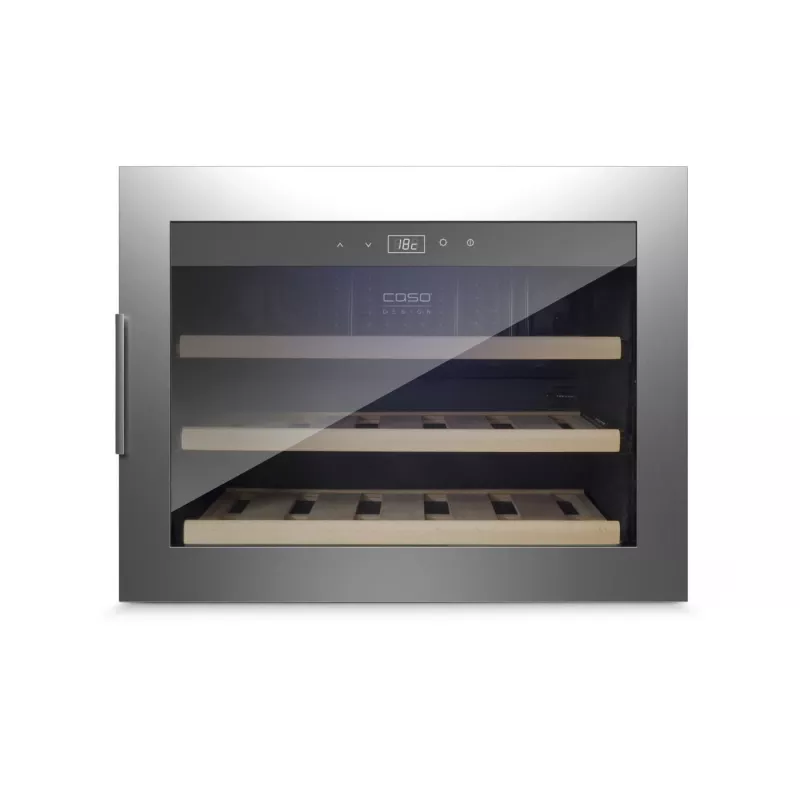 Garrafteira Caso WineSafe 18 EB Inox compressor 18 garrafa(s)