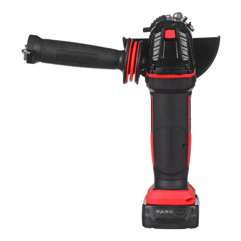 Rebarbadora YATO YT-82826, 18V Li-Ion 2Ah, disco de 125 mm, 10.000 rpm, rosca M14, proteção ajustável sem ferramentas