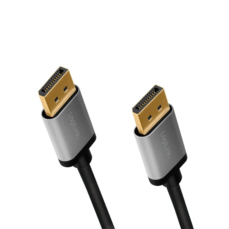 Cabo DisplayPort LogiLink CDA0101 2 m preto cinzento