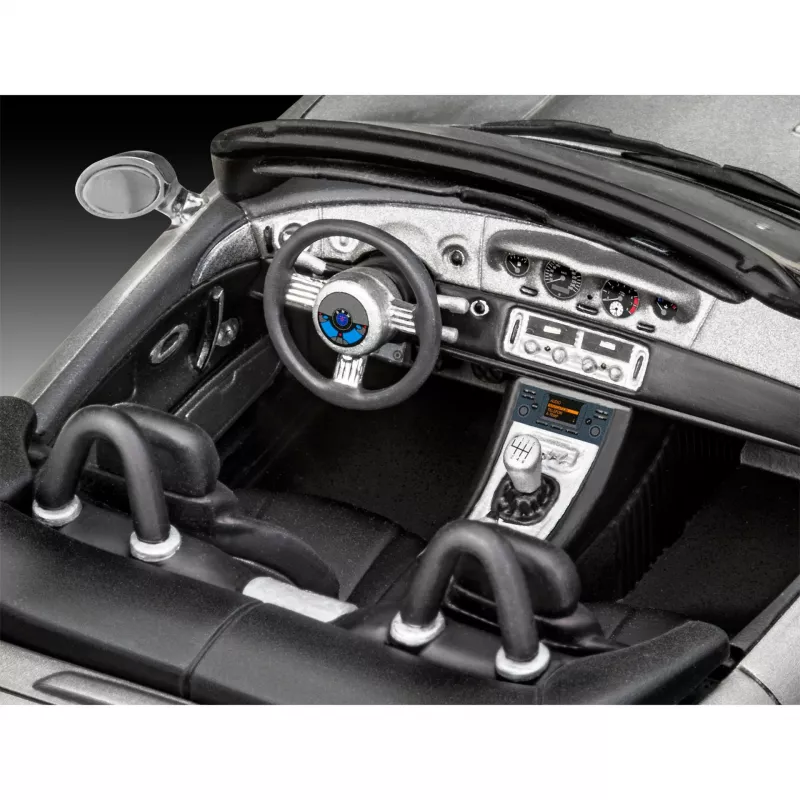 REVELL BMW Z8 1:24 kit, modelo de carro montado
