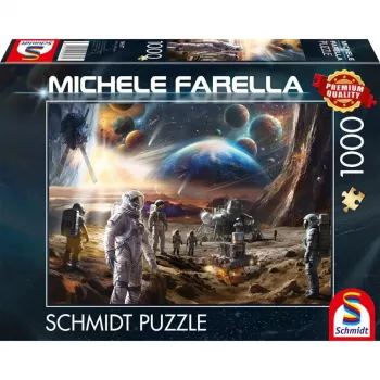 Michele Farella: Mundos infinitos - Missões espaciais, Puzzle 1000 peças