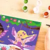 Conjunto de pintura Ravensburger CreArt – Amigos das Fadas (conjunto de pintura infantil)