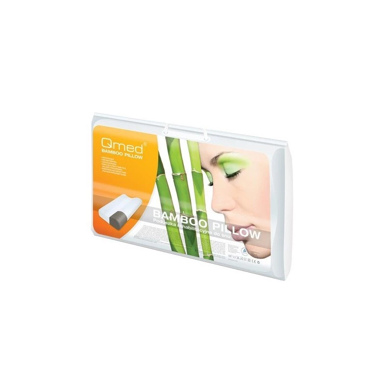 Almofada ortopédica MDH MDQ001109 com capa de bambu, conceito de suporte ajustável