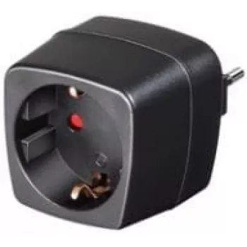 Adaptador de rede/inversor Brennenstuhl 1508470 – para interiores, entrada 250 V, 10 A, preto