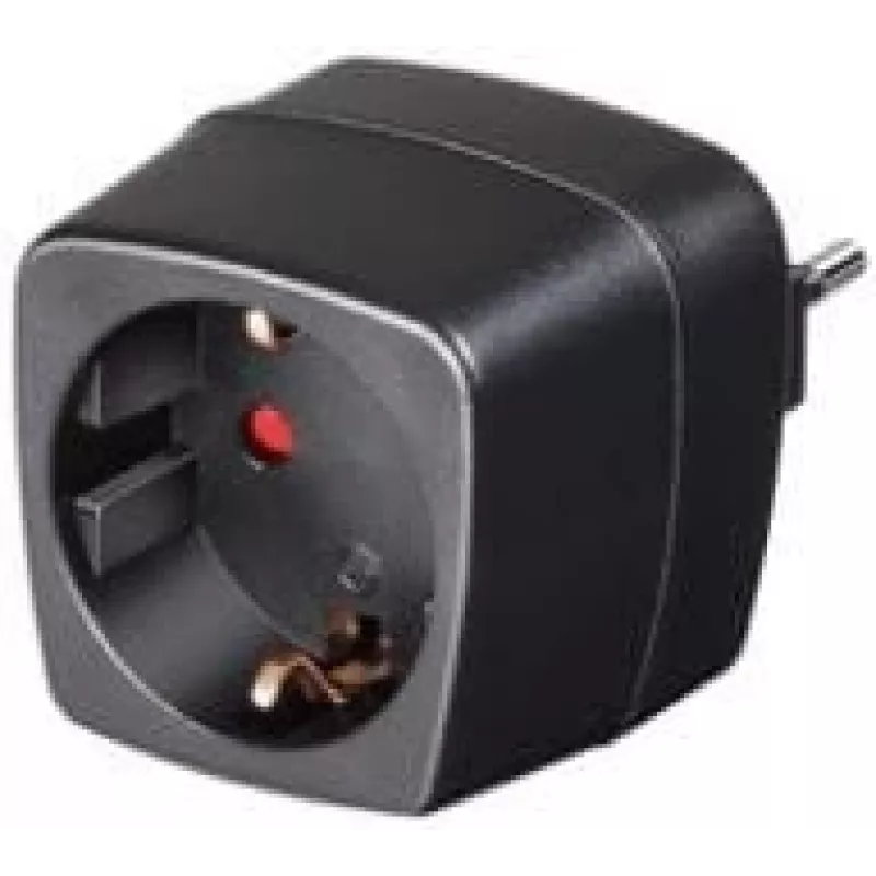 Adaptador de rede/inversor Brennenstuhl 1508470 – para interiores, entrada 250 V, 10 A, preto