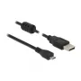 Cabo USB DeLOCK 5 m USB 2.0-A Micro-B preto
