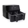 Fritadeira Tristar FR-9026 dupla 8 L autónoma 2700 W fritadeira de ar quente preta