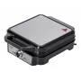 Máquina de waffles Adler AD 3083 – 4 waffles quadrados 10×10 cm, 1200 W, temperatura ajustável, revestimento antiaderente, pegas frias