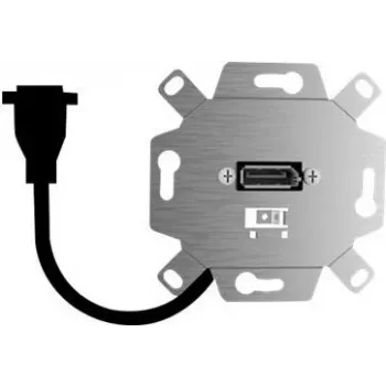 Mecanismo de encaixe DisplayPort Rutenbeck KM-DP KP Up 0 Pigtail 15 cm metal