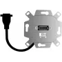 Mecanismo de encaixe DisplayPort Rutenbeck KM-DP KP Up 0 Pigtail 15 cm metal