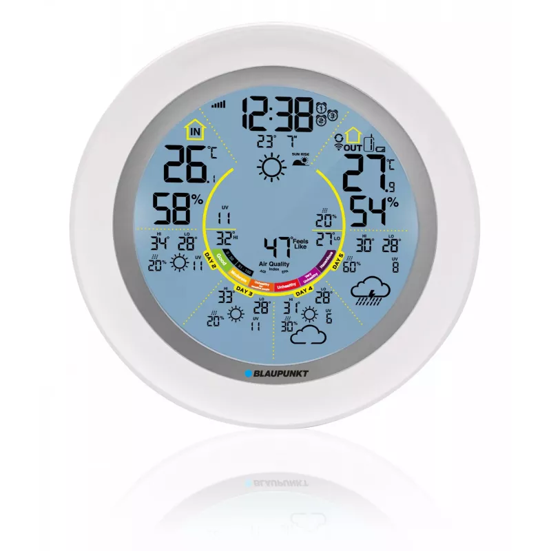 Estação meteorológica Blaupunkt WS60WH App, branca