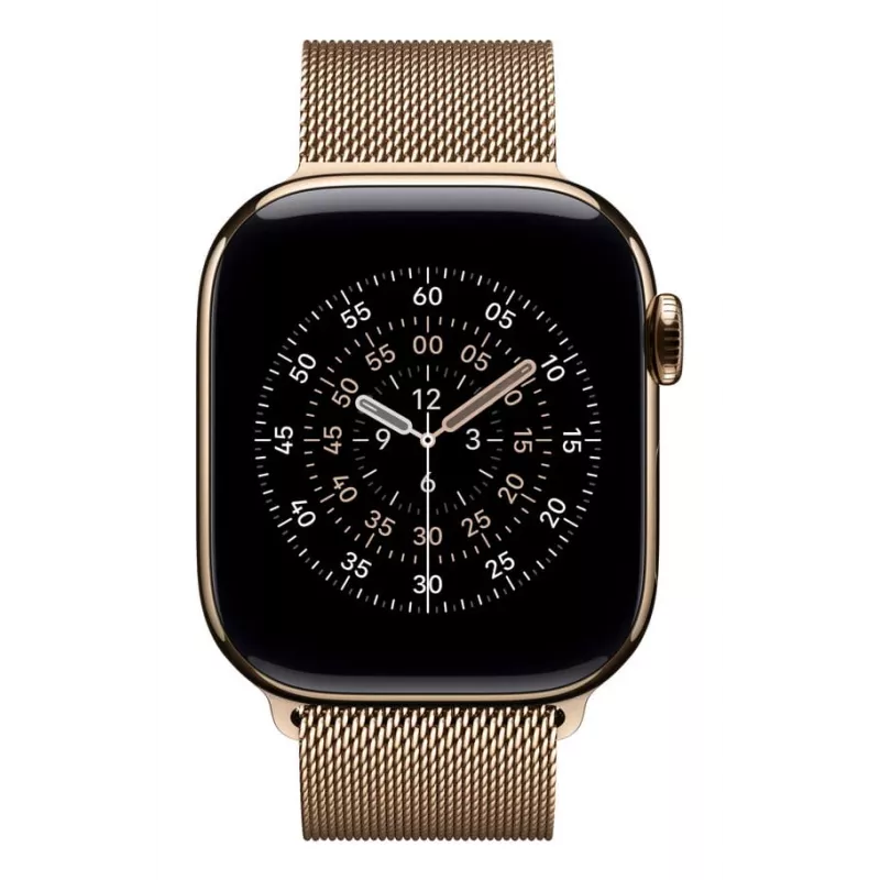 Pulseira Apple MGHW4ZM/A acessório smart wearable dourado aço inoxidável 40 mm