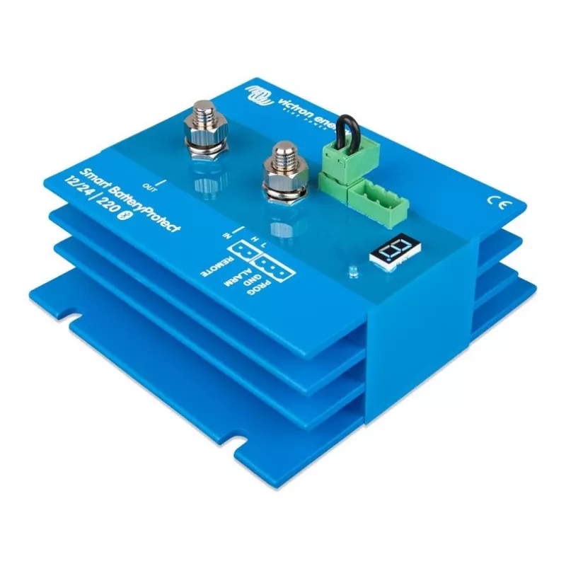 Relé inteligente BatteryProtect Victron Energy BPR122022000 12/24 V 220 A (isolamento automático da bateria)