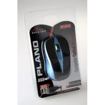 Rato ótico 800dpi PRETO-AZUL MT1091