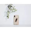 Capa para smartphone man and wood para iPhone XS Max Indian preto