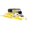 Avião RC Amewi AMXFlight Beech D17s 3D/6G RTF — amarelo, modelo pronto a voar