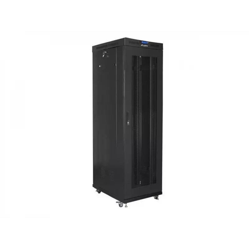 Rack autónomo Lanberg FF01-6042-23BL 42U 1200 kg preto