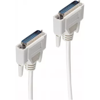 Cabo serial ShiverPeaks BS78021-5 DB-25 cinzento 5 m