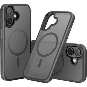 nevox StyleShell Invisio - iPhone 17 6.3 compatível com MagSafe preto (2542)