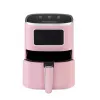 Fritadeira de ar quente Heinrich‘’s HFR 8216 5,0 l 1450 W rosa