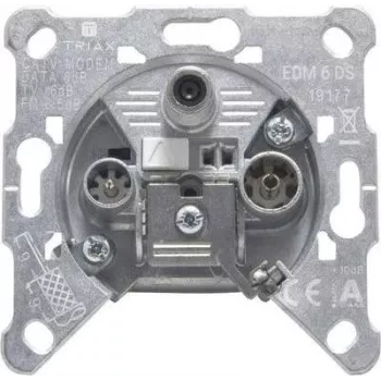 TRIAX EDM 6 saída única de 3 vias DATA 5-1.800MHz 6dB 306271 (306271)