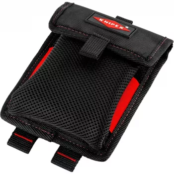 Bolsa de ferramentas Knipex Modular Bag 00 19 50 LE preto/vermelho, vazia, armazenamento modular para ferramentas