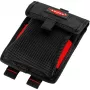 Bolsa de ferramentas Knipex Modular Bag 00 19 50 LE preto/vermelho, vazia, armazenamento modular para ferramentas