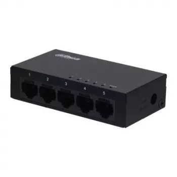 Dahua Technology SG1005-EUR switch de rede não gerido L2 Gigabit Ethernet (10/100/1000) preto