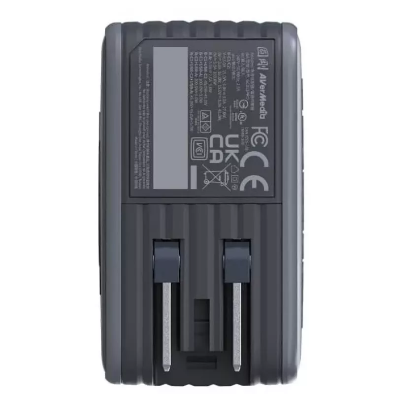 AVerMedia GC313Pro Universal Preto Carregamento rápido CA Interior