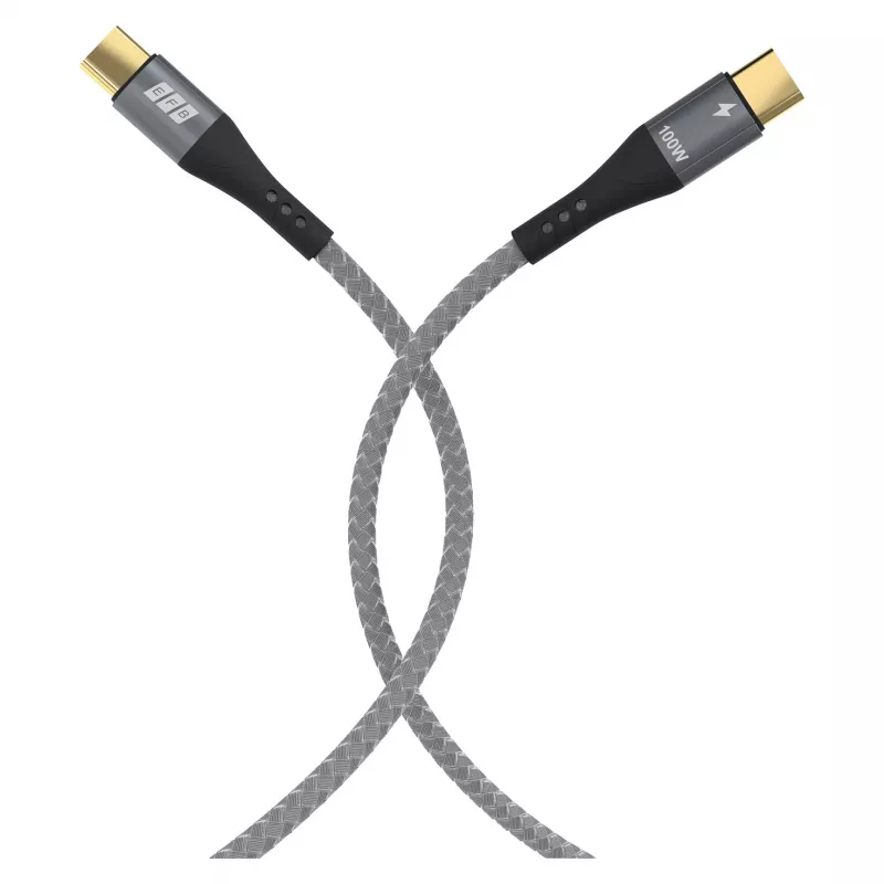 Cabo USB Efb USB-CC-00005 cinzento