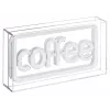 Letreiro luminoso LED néon ActiveJet AJE-NEON COFFEE, multicolor, USB 5V, montagem à superfície, moldura em plástico AS