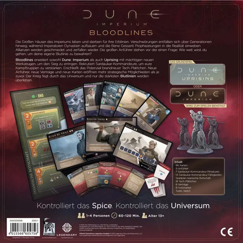Dune: Imperium - Bloodlines, Expansão de Jogo de Tabuleiro