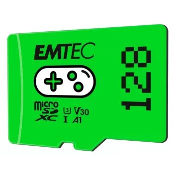 Cartão de memória Emtec 128GB MicroSDXC UHS-I ECMSDM128GXCU3G
