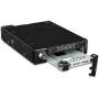 Adaptador para baía de unidade icy dock MB092VK-B para 2 x 6,3 cm U.2 / U.3 NVMe SSDs em baía de 3,5 polegadas (preto)