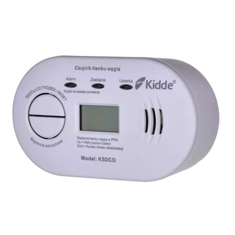 K5DCO KIDDE Detetor de monóxido de carbono e monóxido de carbono