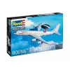 Modelo em plástico REVELL Boeing E-3A Sentry kit de modelo de avião à escala 1:144