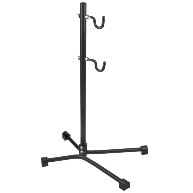 Suporte de montagem para oficina de bicicletas MACLEAN MC-434, suporte de serviço dobrável, capacidade de carga 20 kg, preto