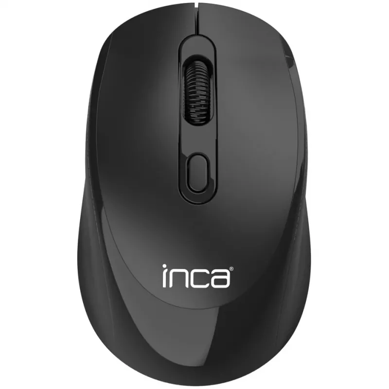 Teclado e rato Inca IWS-519 incluído Office RF Wireless QWERTY turco preto