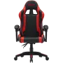 Cadeira gaming CANYON Core SGCH2 — design ergonómico, altura ajustável, preto/vermelho