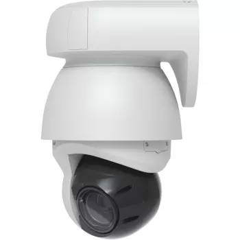 Câmara de vigilância IP UBIQUITI UVC-AI-PTZ-W — AI PTZ industrial esférica 3864×2160, zoom ótico 22×, rotação 360°, com fios, parede/poste/secretária, branco