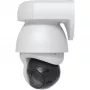 Câmara de vigilância IP UBIQUITI UVC-AI-PTZ-W — AI PTZ industrial esférica 3864×2160, zoom ótico 22×, rotação 360°, com fios, parede/poste/secretária, branco