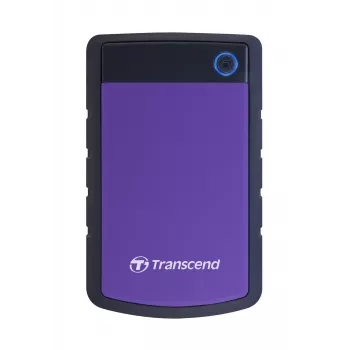 Transcend StoreJet 25H3P - disco rígido - 1TB - externo - 6,4 cm (2.5) - SuperSpeed USB - 5400 rpm - memória intermédia: 8MB - brilliant purple (TS1TSJ25H3P)