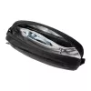 Bolsa de acessórios Tomtoc Light-T12 da Tomtoc (preto) — organizador compacto para cabos e pequenos dispositivos
